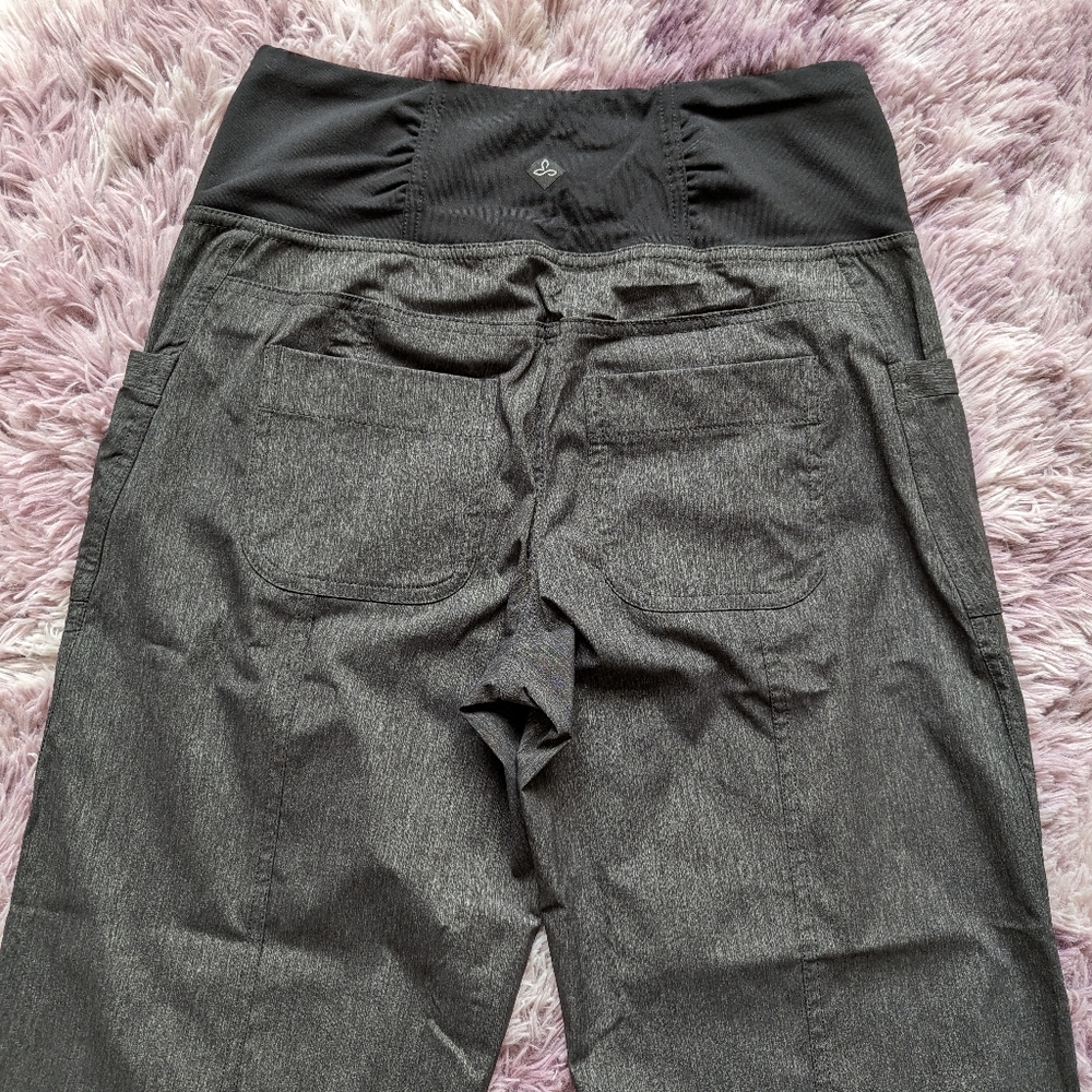 Prana Summit Pant Regular Inseam Charcoal Heather Performance Pant size Small - Picture 6 of 13
